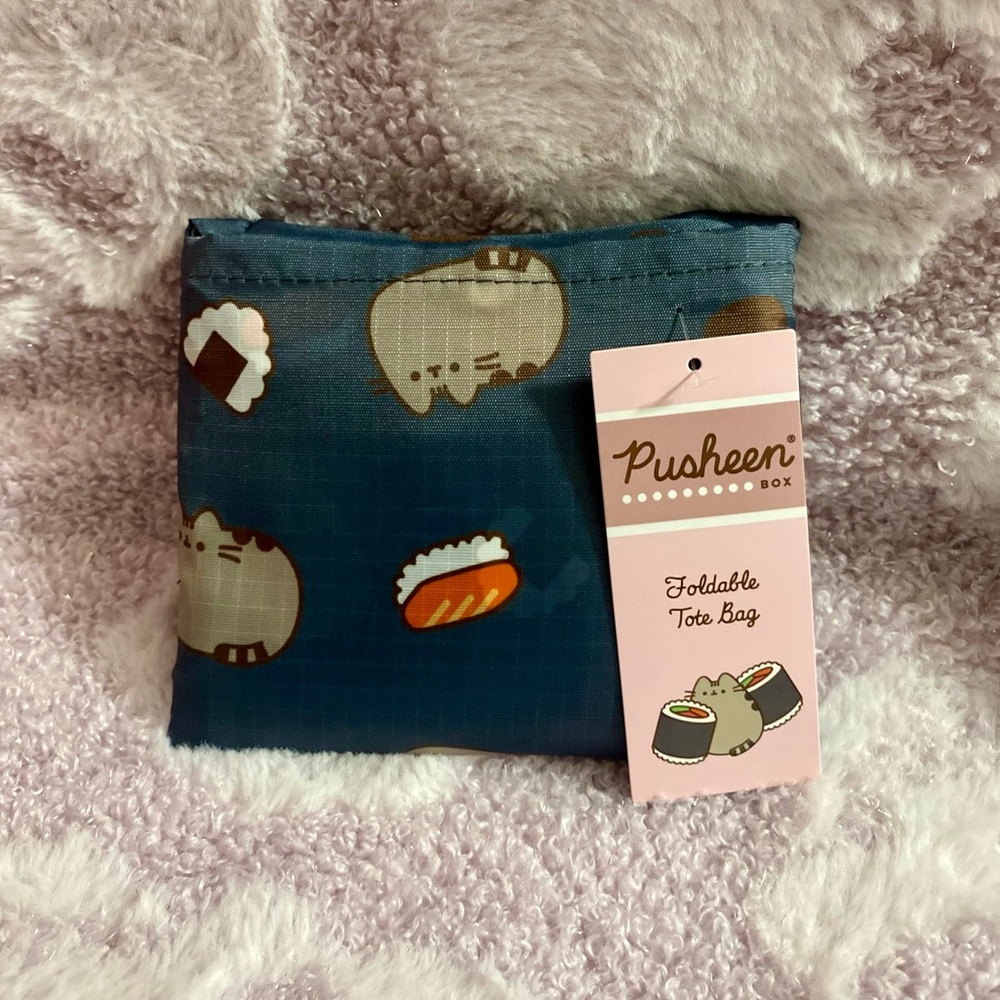 Pusheen Box Bento Box Ramen/Sushi xs long sleeve shirt & tote bag - Picture 5 of 11